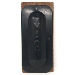 Vintage 1960s Mack Truck Mirror Wall Decor